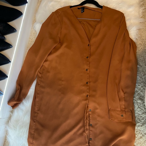 Button down shirt dress - Picture 3 of 3